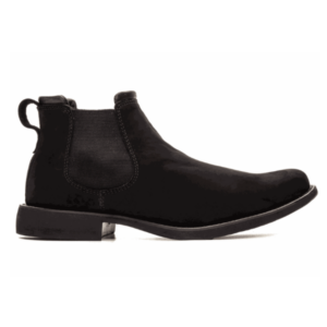 CHELSEA ALMOFADADA NEGRO CUERO NOBUCK