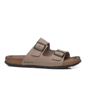 SANDALIA SOFT TOUCH ARENA CUERO MATE