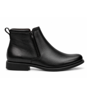 CHELSEA ZIPADA NEGRO CUERO NOBRE