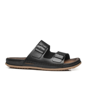 SANDALIA SOFT TOUCH NEGRO CUERO NOBRE